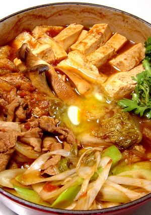 秘密の隠し味を入れた　キムチ鍋-レシピのメイン写真
