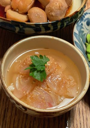 ごま香る鯛茶漬け-レシピのメイン写真