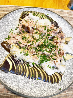 長ナスと豚のしゃぶしゃぶ-レシピのメイン写真