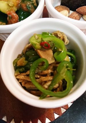 ピーマンと高野豆腐のきんぴら-レシピのメイン写真