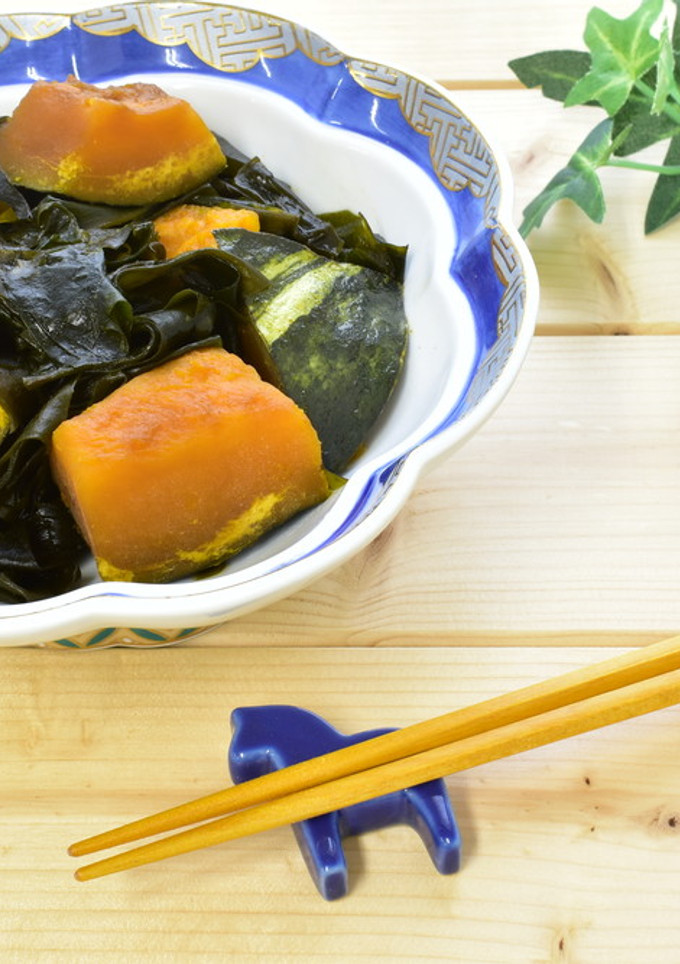 わかめとかぼちゃの煮物-レシピのメイン写真
