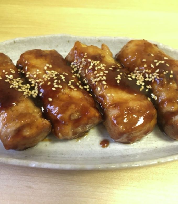 焼肉のたれで簡単！厚揚げの豚バラ巻き-レシピのメイン写真