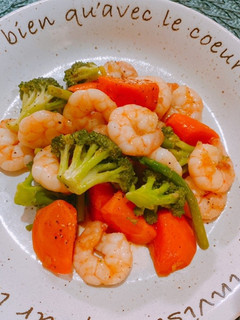 ☆海老と野菜のオイスターソース炒め☆-レシピのメイン写真