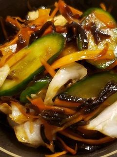 3種の野菜と塩昆布の浅漬け-レシピのメイン写真