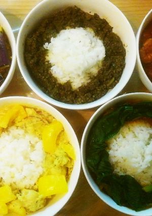 五輪の黄:ホタテとパプリカのカレー-レシピのメイン写真