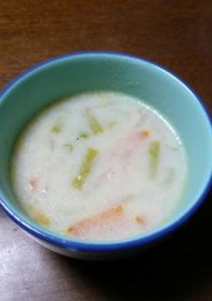 野菜たっぷりクリームスープ-レシピのメイン写真