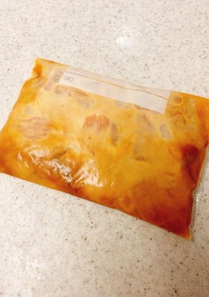 ☼下味冷凍♪鶏むね肉の味噌マヨ漬け-レシピのメイン写真