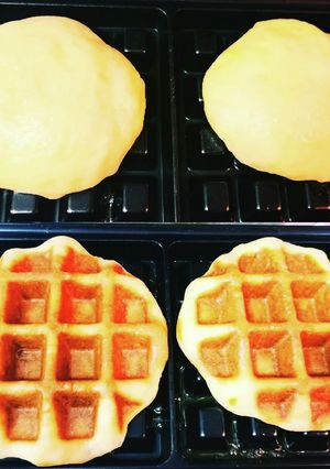 焼き芋ワッフル-レシピのメイン写真