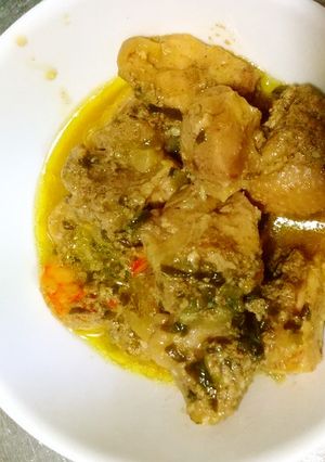 鶏ももと海老のカレー煮込み-レシピのメイン写真