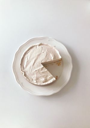 苺レアチーズケーキ(フルーチェ使用)-レシピのメイン写真