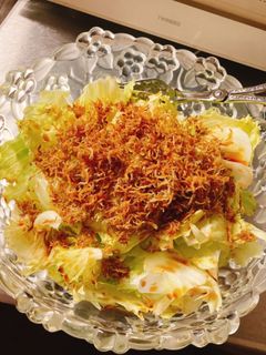 カリカリしらすたっぷりサラダ-レシピのメイン写真