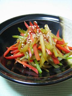 セロリとにんじんのきんぴら-レシピのメイン写真