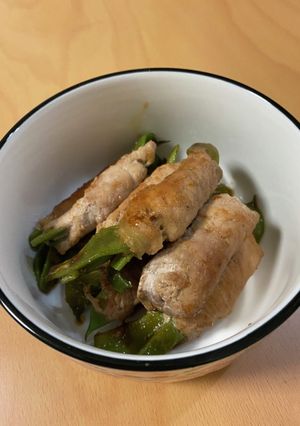 ご飯がすすむ！肉巻きモロッコインゲン！-レシピのメイン写真