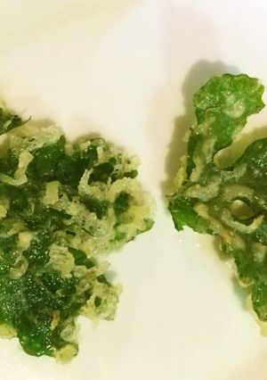 ゴーヤの葉てんぷら-レシピのメイン写真