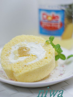 パイナップルスィートポテトロールケーキ-レシピのメイン写真
