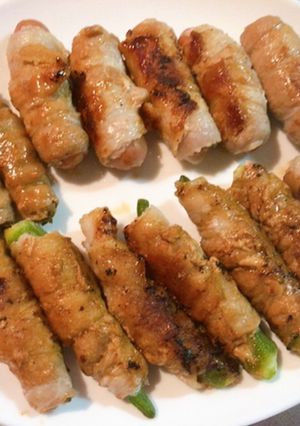 お肉で巻き巻き-レシピのメイン写真