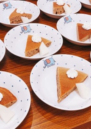 お誕生日ケーキ風 ミロパンケーキ 卵あり-レシピのメイン写真