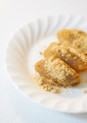 【和菓子の定番】餡入り★きなこわらび餅-レシピのメイン写真