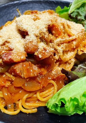 昔懐かしナポリタン～作り置きソースで～-レシピのメイン写真