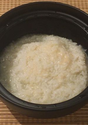 ヘルシー！土鍋で作る絶品中華風おかゆ✨-レシピのメイン写真