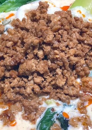 料理下手でも作れる！豆乳白胡麻坦々うどん-レシピのメイン写真