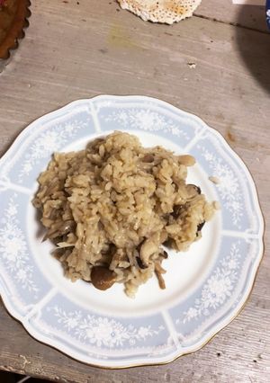 キノコのリゾット-レシピのメイン写真