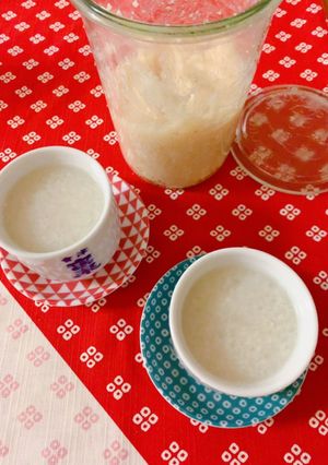 夏バテ予防に!手作り甘酒-レシピのメイン写真
