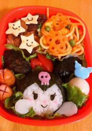クロミちゃん弁当-レシピのメイン写真