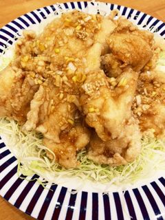 ●鶏むね肉の唐揚げで●簡単!油淋鶏風-レシピのメイン写真