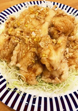 ●鶏むね肉の唐揚げで●簡単!油淋鶏風-レシピのメイン写真
