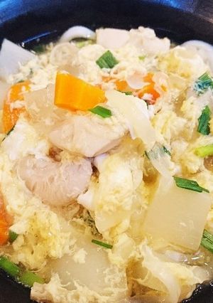 しっぽくうどん【簡単ランチ】-レシピのメイン写真