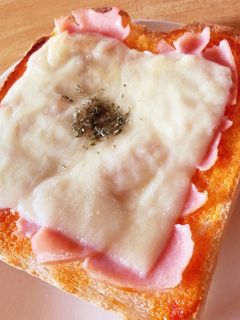 包丁いらず!超簡単ピザトースト-レシピのメイン写真