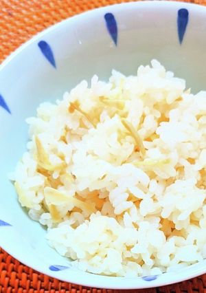 生姜風味ごはん-レシピのメイン写真