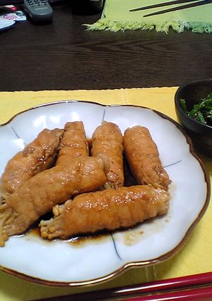 簡単でボリューム満点☆肉巻きえのき☆-レシピのメイン写真