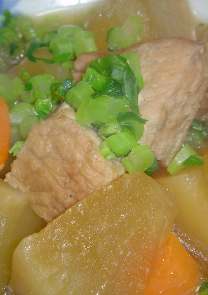 大根と豚肉の生姜煮-レシピのメイン写真