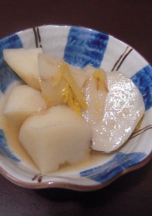 ほっこりねっとり＊里芋の柚子味噌煮-レシピのメイン写真