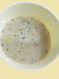 コーンチャウダー#豊明市学校給食-レシピのメイン写真