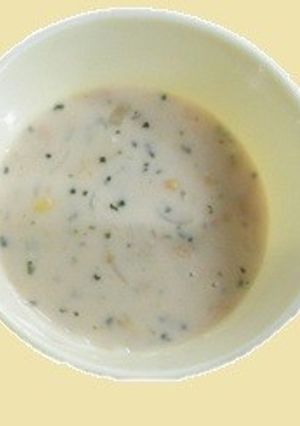 コーンチャウダー#豊明市学校給食-レシピのメイン写真