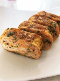 にんじんとパセリの塩麹卵焼き-レシピのメイン写真