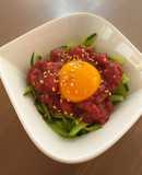 無添加焼肉のたれで作る 旨馬肉ユッケ
