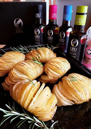 ハッセルバックポテトです-レシピのメイン写真