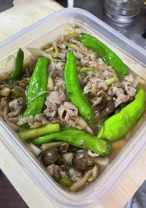ネギと野菜の豚バラ漬け-レシピのメイン写真