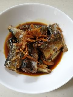 骨まで食べるサンマの煮付け-レシピのメイン写真