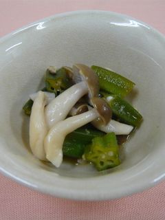 オクラのさっぱり和え(透析食)-レシピのメイン写真