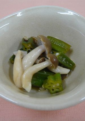 オクラのさっぱり和え(透析食)-レシピのメイン写真