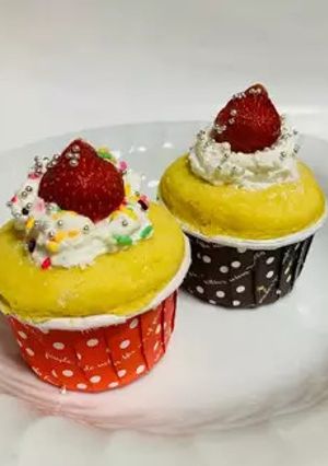 レンジ簡単☆ハロウィンのかぼちゃマフィン-レシピのメイン写真