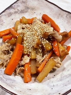 きんぴら風さつま揚げと大根の炒め物-レシピのメイン写真
