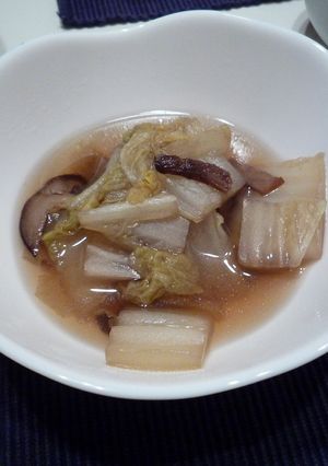 温か美味しい白菜とベーコンのスープ-レシピのメイン写真