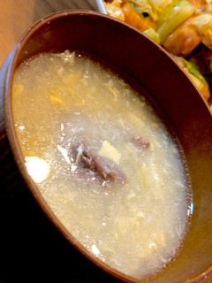 中華料理に合う牛肉と玉ねぎの卵スープ-レシピのメイン写真