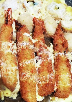 フライリメイク☆エビフライ&ミックス丼★-レシピのメイン写真